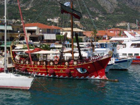 Boat in Kefalonia